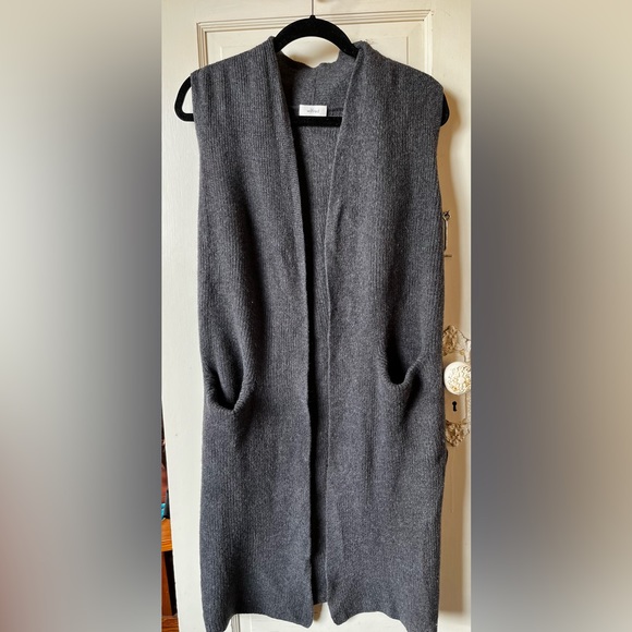 Wilfred Aritzia Merino sleeveless duster (M) - Picture 1 of 8
